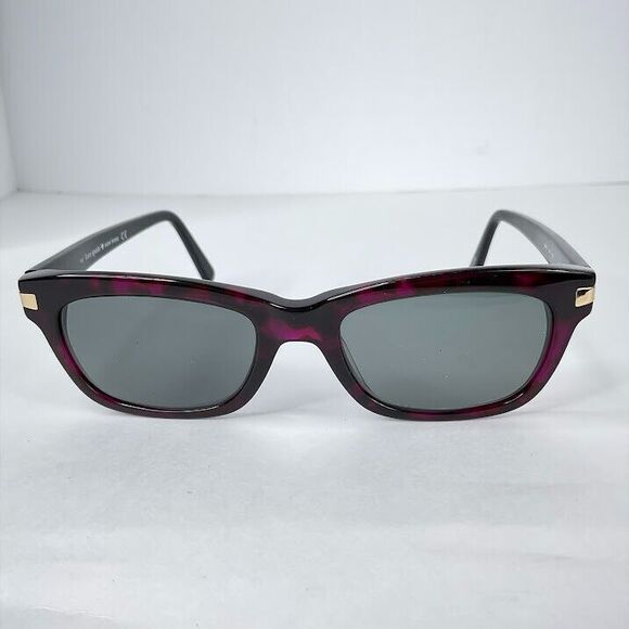 Kate Spade Glasses NY Purple Tortoise Shell Wayfarer Zenia 49 18 135 FRAMES ONLY - Picture 1 of 9